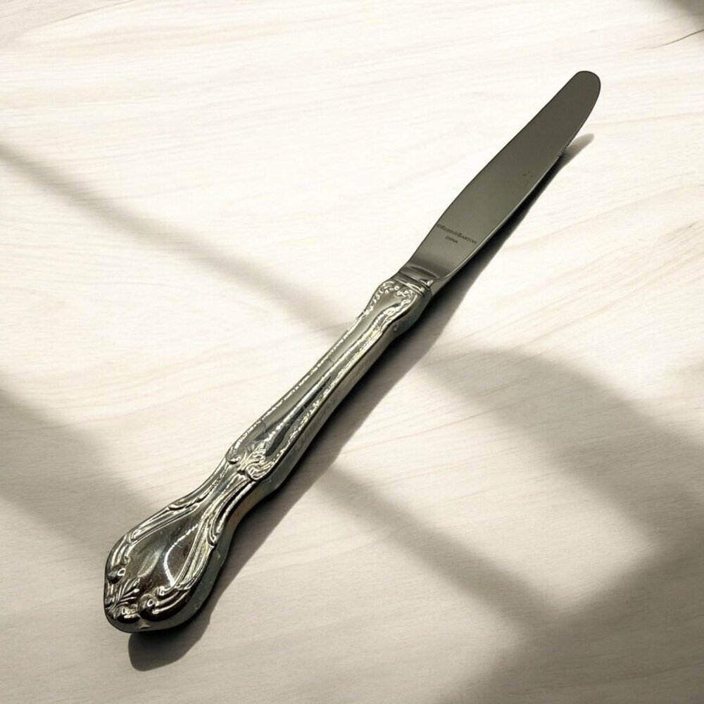 Reed & Barton Rathmore Silverplate Hollow Dinner Knife NOS Discontinued Pattern